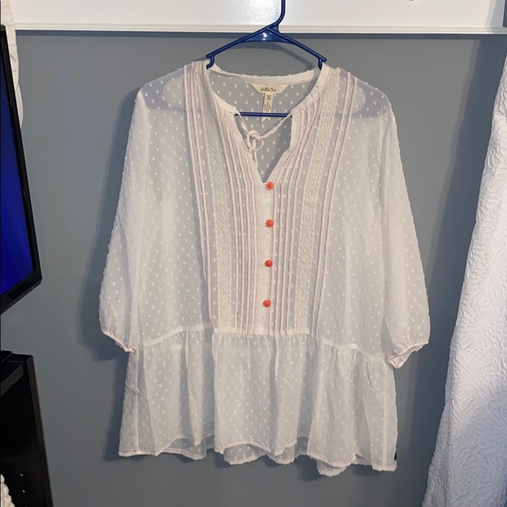 Matilda Jane cream blouse